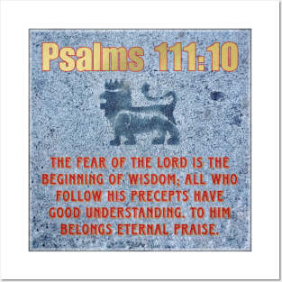 Psalms 111:10 Posters and Art